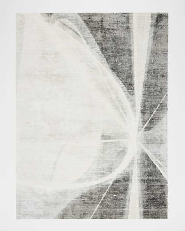 Refraction Hand-Loomed Rug, 6' x 9'